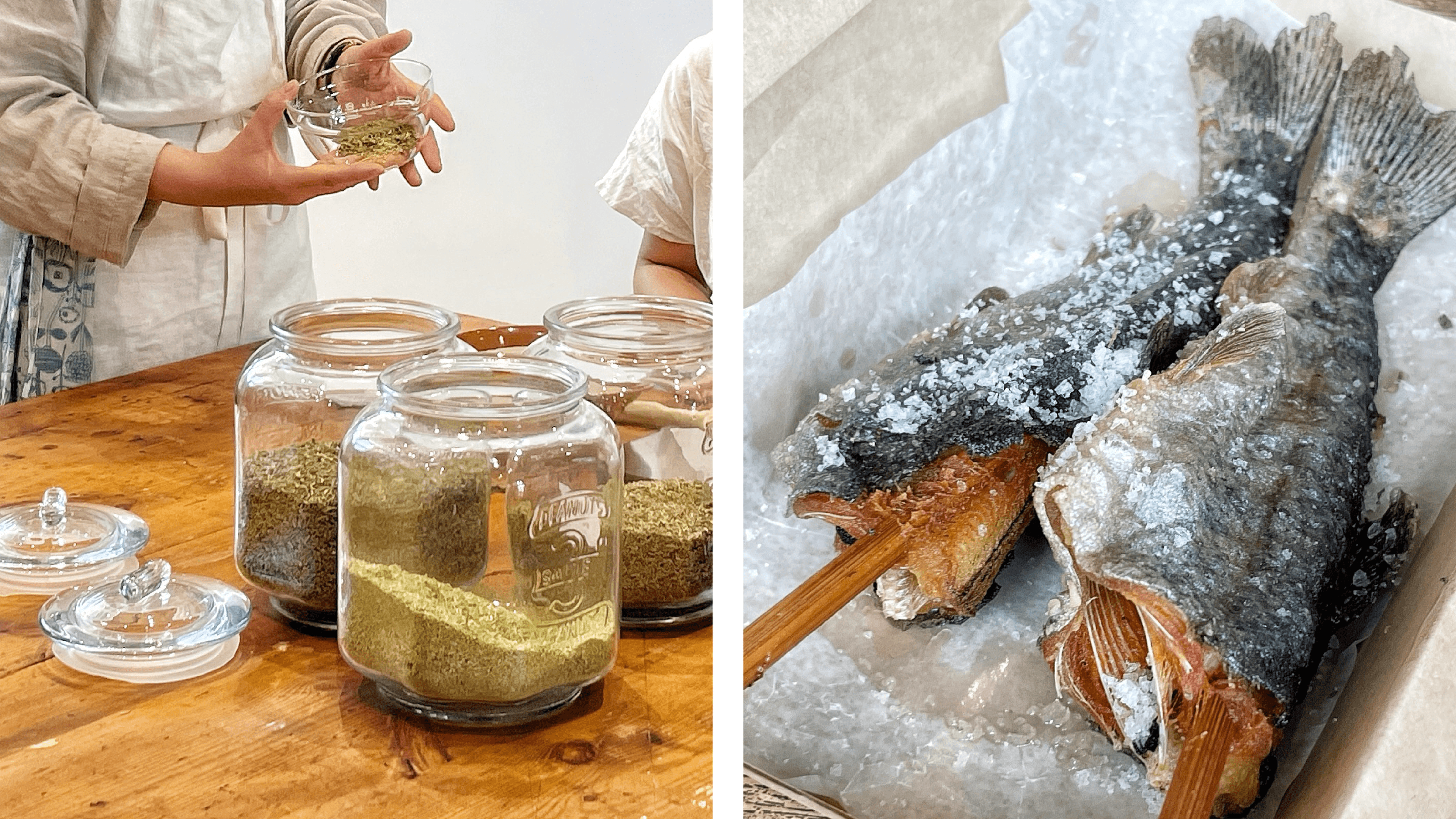 ニジマス釣り × 食べる植物園KITCHEN コラボプラン